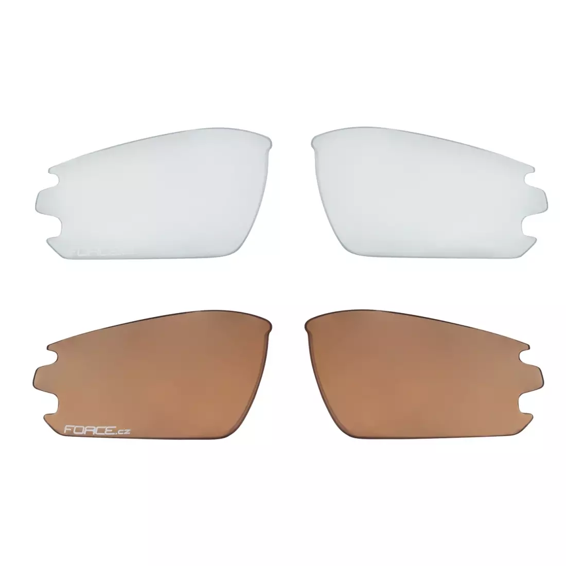 FORCE sportbrillen mit austauschbaren gläsern CALIBRE, Schwarz 91055