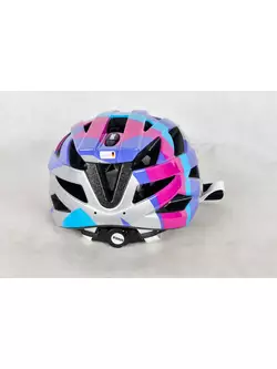 UVEX AIR WING Fahrradhelm blau und pink