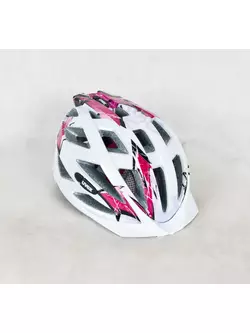 UVEX Fahrradhelm AIR WING, weiß und pink